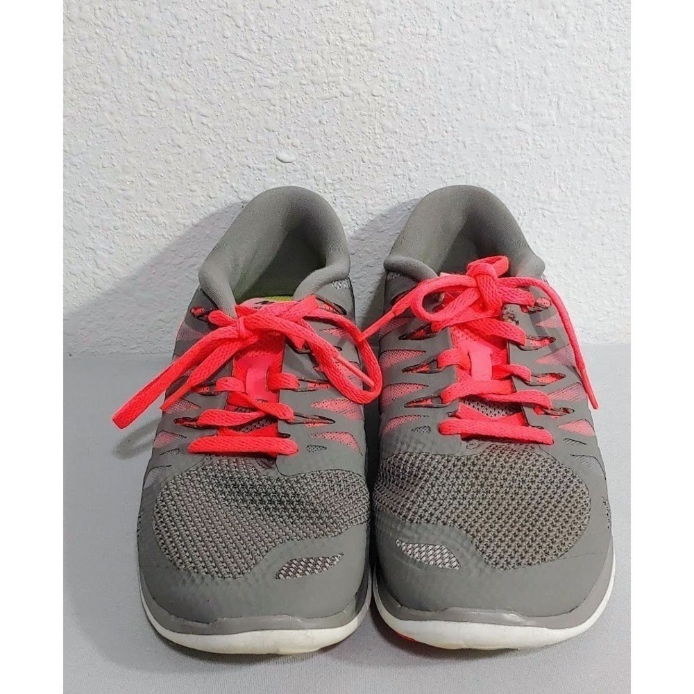 Nike Free 5.0 Womens Size 10 Gray Pink Running Shoes 642199-200 - Picture 5 of 11